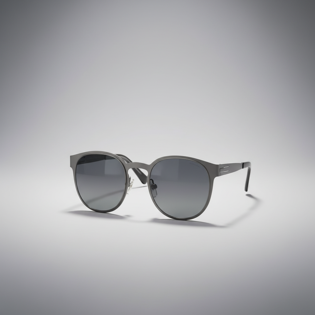 Grey sunglasses premium background